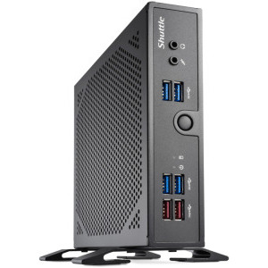 Mini PC Shuttle DS50U5, Procesor Intel Core™ i5-1335U 4.6GHz Raptor Lake, no RAM, no Storage, Iris Xe Graphics, HDMI, no OS
