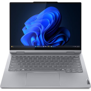 Lenovo 14'' ThinkBook 14 2-in-1 G5 IAU, WUXGA IPS Touch, Procesor Intel® Core™ Ultra 7 255U (12M Cache, up to 5.20 GHz), 16GB DDR5, 512GB SSD, Intel Graphics, Win 11 Pro, Luna Grey