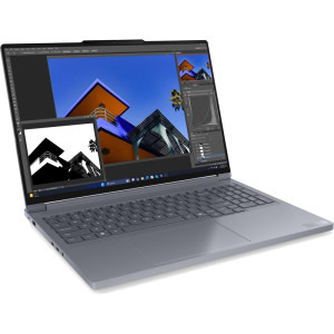 Lenovo 16'' ThinkBook 16p G6 ADR, WQXGA IPS 240Hz, Procesor AMD Ryzen™ 9 8940HX (64M Cache, up to 5.3 GHz), 32GB DDR5, 512GB SSD, GeForce RTX 5060 8GB, Win 11 Pro, Luna Grey