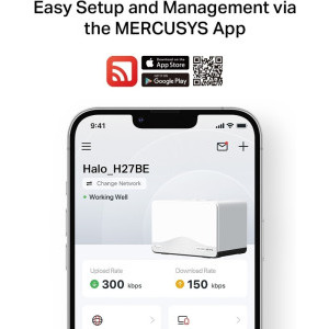 MERCUSYS 2.5Gigabit Halo H27BE Dual-Band WiFi 7 2buc