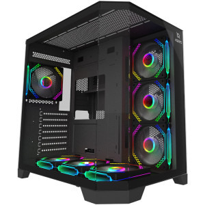 Carcasa AQIRYS Titan ARGB Black