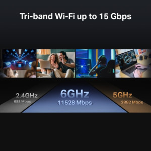 TP-LINK 10Gigabit Archer BE700 Tri-Band WiFi 7