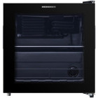 Frigider Heinner Racitor bauturi HBC-M44BKE, 44 L, Clasa E, Control mecanic, Iluminare LED, 49 cm, Negru