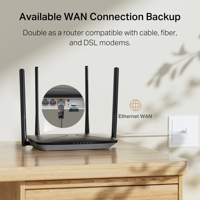 4g Lte Data Router Router wireless MERCUSYS MB115-4G 4G LTE - PC Garage