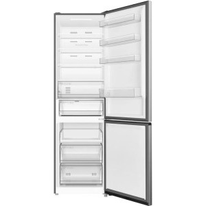 TCL RP456BLE0, 456 L, Clasa E, Total No Frost, Inverter, T-Fresh, Multi-Air flow, Control electronic, 201 cm, Argintiu