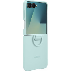 Samsung Protectie pentru spate Silicone Ring Mint pentru Galaxy Z Flip7