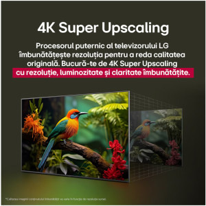 LG Smart TV 65QNED70A6A Seria QNED70 AI 164cm 4K UHD HDR