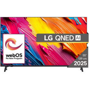 Televizor LED LG Smart TV 55QNED70A6A Seria QNED70 AI 139cm 4K UHD HDR