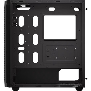 Corsair 480T Airflow Tempered Glass, PSU 650W Black
