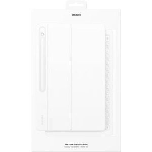 Samsung Book Cover Keyboard pentru Galaxy Tab S10 FE Plus, AI Key, White