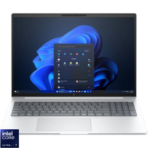 Laptop HP 16 EliteBook 8 G1i 16, WUXGA IPS, Procesor Intel® Core™ Ultra 7 258V (12M Cache, up to 4.80 GHz), 32GB LPDDR5X, 512GB SSD, Intel Arc 140V, Win 11 Pro, Glacier Silver