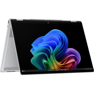 HP 16'' OmniBook X Flip 2-in-1 16-as0021nn, 1920 x 1200 IPS Touch, Procesor Intel® Core™ Ultra 7 258V (12M Cache, up to 4.80 GHz), 32GB LPDDR5X, 2TB SSD, Intel Arc 140V, Win 11 Home, Glacier Silver