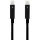 Cablu periferice Apple Thunderbolt Male - Thunderbolt Male, 0.5m, negru
