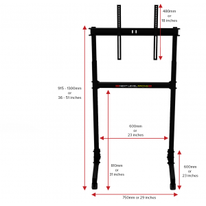 Next Level Racing Free Standing Single Monitor stand