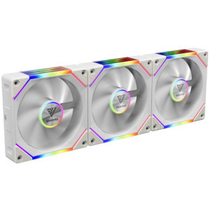 Gamdias Aeolus P2 1203 White 120mm ARGB Three Fan Pack