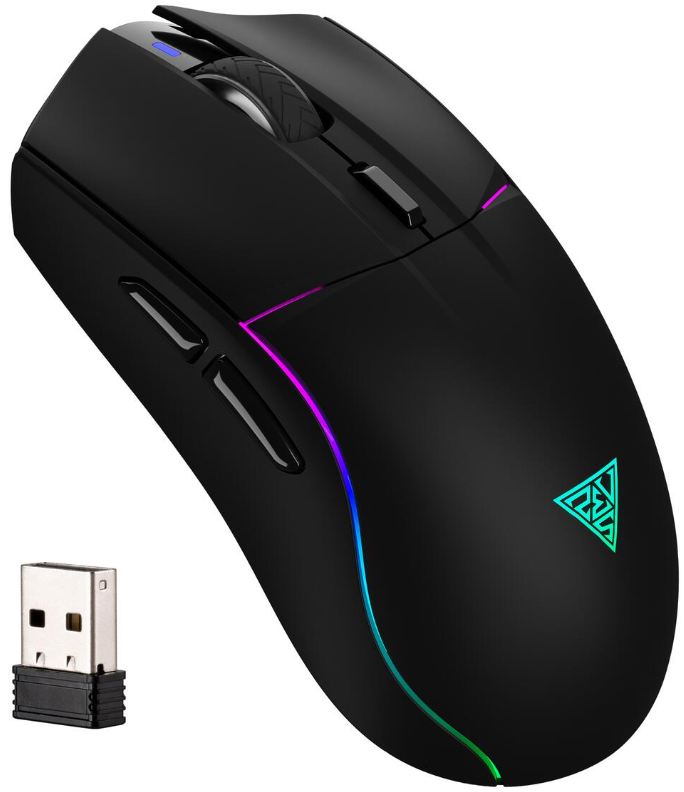 Mouse Gaming Gamdias Hades M3 RGB Wireless Black