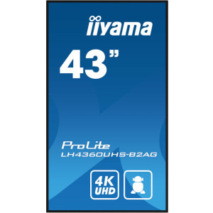 IIyama Smart ProLite LH4360UHS-B2AG 42.5 inch UHD VA 6.5 ms 60 Hz