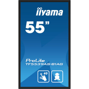 IIyama Smart ProLite TF5539AS-B1AG Touchscreen 54.6 inch UHD IPS 8 ms 60 Hz