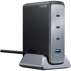 Anker 737 GaNPrime, 240W 3x USB-C, 1x USB, PowerIQ 4.0, Black