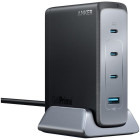 Incarcator retea Anker 737 GaNPrime, 240W 3x USB-C, 1x USB, PowerIQ 4.0, Black