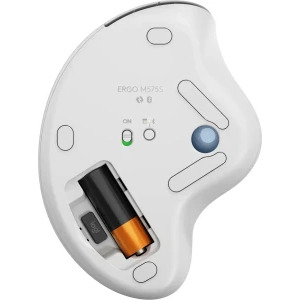 Logitech Ergo M575S Silent Wireless Trackball White
