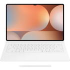 Samsung Husa de protectie tip stand Book cu tastatura White pentru Galaxy Tab S10 Ultra/Tab S9 Ultra