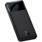 Baterie externa Baseus Bipow, 10000 mAh, PD 15W, 1x USB-C, 2x USB, Black