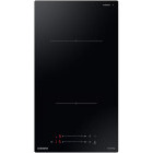 Plita incorporabila Samsung NZ32BG2005FKU2, Inductie, 2 zone de gatit, Touch Control, 30 cm, Negru