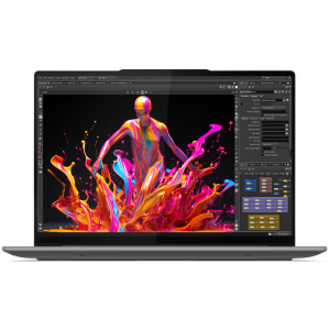 Lenovo 14.5'' Yoga Pro 7 14ASP9, 2.8K OLED 120Hz, Procesor AMD Ryzen™ AI 9 365 (24M Cache, up to 5.0 GHz), 32GB LPDDR5X, 1TB SSD, AMD Radeon 880M, Win 11 Pro, Luna Grey, 3Yr Onsite Premium Care