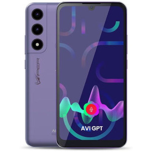 Smartphone Allview V10 Viper Lite, 32GB, 2GB RAM, Dual SIM, 4G, Tri-Camera, Purple