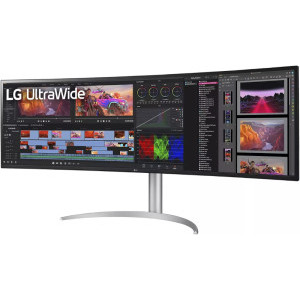LG UltraWide 49WQ95C-W Curbat 49 inch DQHD IPS 5 ms 144 Hz USB-C HDR FreeSync Premium Pro & G-Sync Compatible