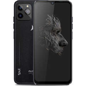 Smartphone Allview Soul X10, 128GB, 6GB RAM, Dual SIM, 4G, Quad-Camera, Black Sparkle