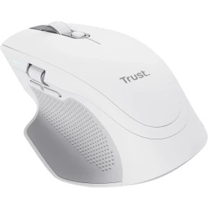 Trust OZAA+ Multi-Device, silentios, compact, Bluetooth + 2.4GHz, 800-3200 DPI, White