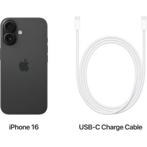 Apple iPhone 16 Plus, 256GB, 5G, Black