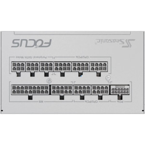 Seasonic Focus GX-1000 White 2024, 80+ Gold, 1000W