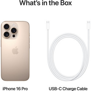 Apple iPhone 16 Pro Max, 256GB, 5G, Desert Titanium