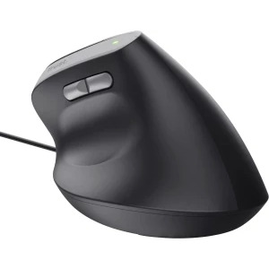 Trust Bayo II, Ergonomic, Silent click, Black