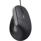 Mouse Trust Bayo II, Ergonomic, Silent click, Black