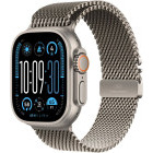 SmartWatch Apple Watch Ultra 2 v2, Cellular, 49mm Carcasa Titanium, Natural/Natural Titanium Milanese Loop - S