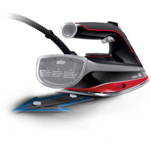 Braun Fier de calcat FreeStyle 5 SI5057RD, 2700W, 50g/min, Negru/Rosu