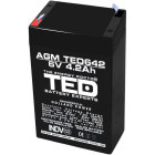 Accesoriu UPS TED AGM TED642 6V 4.2A