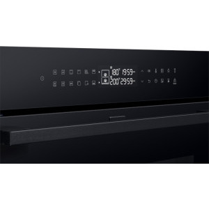 Samsung NV7B4345VAK/U2 Bespoke, Electric, 76 L, Autocuratare catalitica, Dual Cook Flex, Display, Air Sous Vide, Natural Steam, Clasa A+, Negru