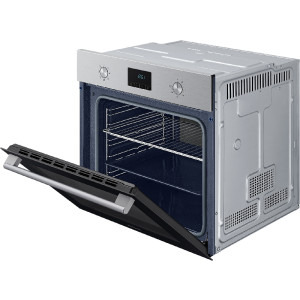 Samsung NV68A1140BS/OL, Electric, 68 L, Autocuratare catalitica, True convection, Display, Clasa A, Inox
