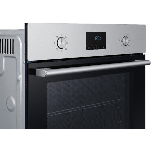 Samsung NV68A1140BS/OL, Electric, 68 L, Autocuratare catalitica, True convection, Display, Clasa A, Inox