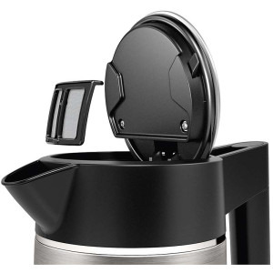 Bosch DesignLine TWK5P480, 1.7L, 2400W, Argintiu-negru