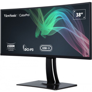 ViewSonic ColorPro VP3881a Curbat 37.5 inch UWQHD+ IPS 5 ms 60 Hz USB-C FreeSync