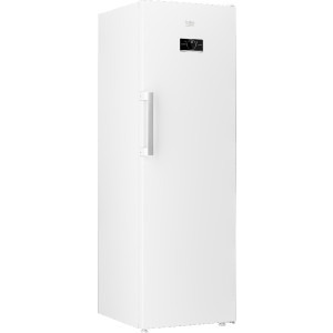 Beko Congelator B5RFNE314W, 286 L, Clasa E, No Frost, ProSmart Inverter, MaxStore, Usi reversibile, Rafturi usa, 186 cm, Alb
