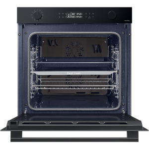 Samsung NV7B44207AK/U2 Bespoke, Electric, 76 L, Autocuratare catalitica, Dual Cook, Display touch, Clasa A+, Negru