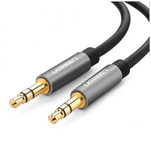 Ugreen AV119, Jack 3.5 mm Male - Jack 3.5 mm Male, 3m, negru-gri