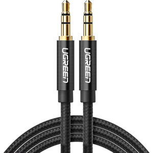 Cablu audio Ugreen AV112, Jack 3.5 mm Male - Jack 3.5 mm Male, 2m, negru
